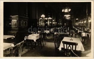 1935 Budapest VIII. Baross kávéház és étterem belső. József krt. 45.