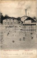 1910 Kolozs, Kolozs-sósfürdő, Kolozsfürdő, Cojocna; hideg tükör fürdő / spa (EB)