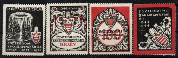 1944 Esztergom reklámbélyeg sor