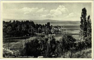 Balatonszemes, Kilátás a felső sétányról. Dobránszky testvérek kiadása