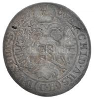 Német Államok / Szilézia 1700CB 3kr Ag "I. Lipót" (1,34g) T:3
German States / Silesia 170...