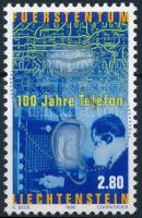 1998 Telekommunikáció bélyeg, Telecommunications stamp Mi 1189