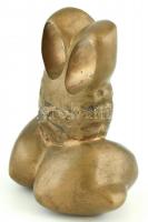 Olvashatatlan jelzéssel: Kompozíció. Öntött bronz, . Jelzett: ..... '95. 7/3. m:12cm