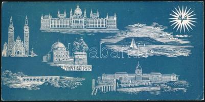 Honthy Hanna (1893-1978) Kossuth-díjas színművésznő autográf dedikációja 1970-ből egy őt ábrázoló sz...