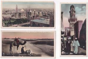 5 db RÉGI egyiptomi képeslap / 5 pre-1945 unused Egyptian postcards