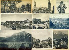 1910-1920-as évek 30 db német városképes lap