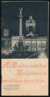 1938 Az Eucharisztikus Kongresszus csodálatos éjszakája..., írta: Huszár Károly volt miniszterelnök. Képekkel illusztrált élménybeszámoló kiadvány. Bp., Stephaneum-ny., 32 p. Tűzött papírkötés, kissé kopott, foltos borítóval, ritka + Budapest térképe, utcajegyzékkel, 34,5x24,5 cm