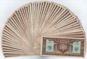 1945. 100.000P (56x, sorozatszám követők, kihagyásokkal: M331-M345, M350-M357, M422-M423, M481-M484,...