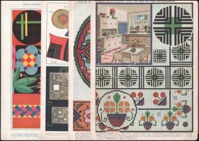 cca 1932-43 2 db magyar divat magazin (Párisi DIvat, Tündérujjak), kissé sérült + 10 db Magyar Úrias...