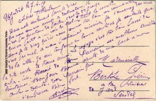 1919 Kula, Szent István utca, templom. Libraria nyomda kiadása / street view, church (EK)