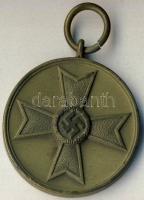 Német 3. Birodalom 1939. "Háborús szolgálatért" Br érdemérem h.k.-tel T:2