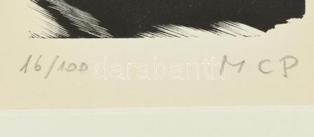 Molnár C. Pál (1894-1981): Ló. Fametszet, papír, utólagos jelzéssel, 12×7,5 cm