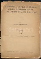 2 db füzet: Czeck Valdemár: A radioaktivitás és szerepe az ujabbkori földrajz-geológiai felfogásokba...