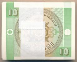 Kirgizisztán 1993. 10t (94x) sorszámkövető darabokkal, kötegelővel T:I,I-
Kyrgyzystan 1993. 10 Tyiy...