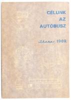 Halmos Emil-Galli Csaba: Célunk az autóbusz. Bp., 1989., Ikarusz Művelődési Központ. Kiadói papírkötés. Megjelent 1200 példányban.