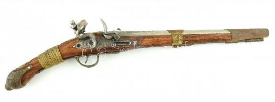 Antik pisztoly igényes gyűjtői replikája 50 cm