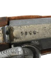 Antik kis pisztoly gyűjtő replika 23 cm