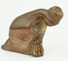 Háromkirályok. Bronz. jelzés nélkül. 3 db . 9 cm