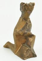 Háromkirályok. Bronz. jelzés nélkül. 3 db . 9 cm