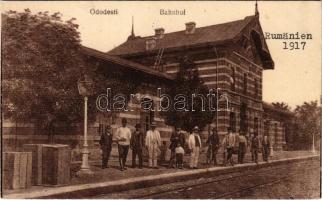 Odobesti, Ododesti; Bahnhof / Gara / railway station (EK)