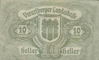 Ausztria/Szövetségi Államok/Vorarlberg 1919.9.1. 10H, 20H, 50H komplett sor T:I