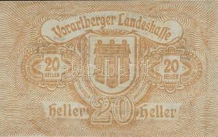 Ausztria/Szövetségi Államok/Vorarlberg 1919.9.1. 10H, 20H, 50H komplett sor T:I