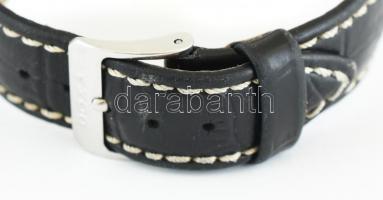 Doxa kvarc karóra, dátumkijelzővel, működik, kopásnyomokkal, d: 4 cm