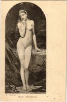 Psyché abandonné / Meztelen hölgy / Erotic nude lady s: V. Thirion