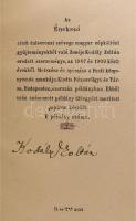 Kodály Zoltán: Énekszó. Dalok népi versekre. Dohnányi Ernő zeneszerző részére szóló dedikációval ell...