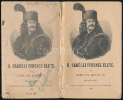 Sziklay János dr.: II. Rákóczi Ferenc élete. Bp., 1906, Szent István Társulat. Kiadói papírkötés, sz...