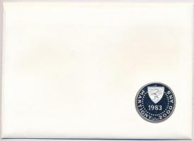 Svájc 1983. "OCTODVRVS FORVM CLAVDII VALLENSIUM / MARTIGNY 2000 ANS" jelzett Ag emlékérem ...