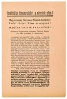 1945 Fordítsátok fegyvereiteket a németek ellen! röplap a katonaság számára az 1944 decemberi határozatról