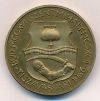 Tóth Sándor (1933-) 1986. "Vasvári Pál 1827-1849 / Tiszavasvári 1986 Büd MCCXVI - Szentmihály M...