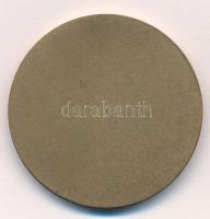 Tóth Sándor (1933-) 1983. "Juhász Gyula" egyoldalas bronz emlékérem (42,5mm) T:1-