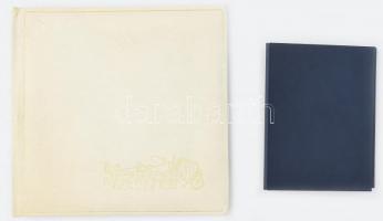 2 db üres fotóalbum, 16,5x12 cm és 24,5x25 cm
