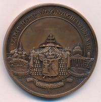 Bozó Gyula (1913-2004) 1991. Mindszenty bíboros emlékére Br emlékérem "JOSEPHUS CARD.MINDSZENTY...