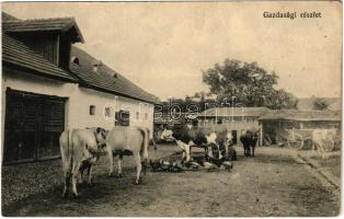 Gazdasági részlet / Hungarian folklore, farm