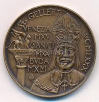 1980. "Szent Gellért / Szeged MDCCCLXXX - Árvízi fogadalom MCMLXXX" bronz emlékérem (42,5mm) T:1-