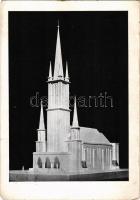 1940 Budapest XV. Rákospalota, Óvárosi református egyház új temploma. Tervezte Csaba Rezső (EB)