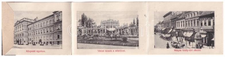 1909 Kolozsvár, Cluj; Nemzeti Színház. leporello / National Theatre. leporellocard (fl)