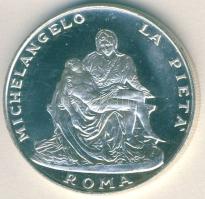 Vatikán 1983. "II.János Pál pápa-Pieta" ffém emlékérem T:BU