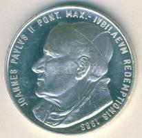 Vatikán 1983. "II.János Pál pápa-Pieta" ffém emlékérem T:BU