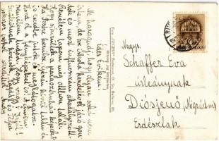 1940 Csobánka, látkép. Gegess photo