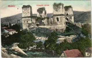 1909 Diósgyőr (Miskolc), várrom. Grünwald Ignác kiadása (EB)