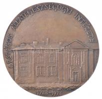 Tóth Sándor (1933-) 1978. "Manninger Rezső / Országos Állategészségügyi Intézet" kétoldala...