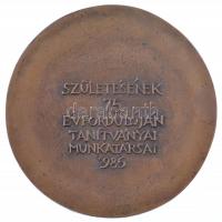 Tóth Sándor (1933-) 1986. "Dr. Eisert Árpád 1911-1974 / Születésének 75. évfordulóján tanítvány...