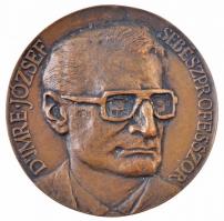 Lapis András (1942-) 1980. Dr. Imre József sebészprofesszor / Munkatársai és tanítványai 1930-1950 kétoldalas, öntött bronz emlékplakett (113mm) T:1-