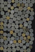 0,6kg (110db!) spanyol fémpénz 20. század közepétől T:vegyes