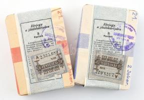 PIatnik Whist kártya paklik eredeti papírdobozban, 1946 hibátlan, bontatlan állapotban