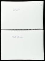 1974 Schéner Mihály (1923-2009) Kossuth-díjas festő, grafikus, és Nagy László 1925-1978) Kossuth-díj...